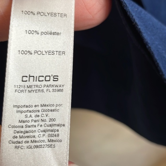 Chico’s Jacket Cardigan Double Face Faux Suede Topper. Sz: Chico’s 1
(8-10) - Picture 3 of 12